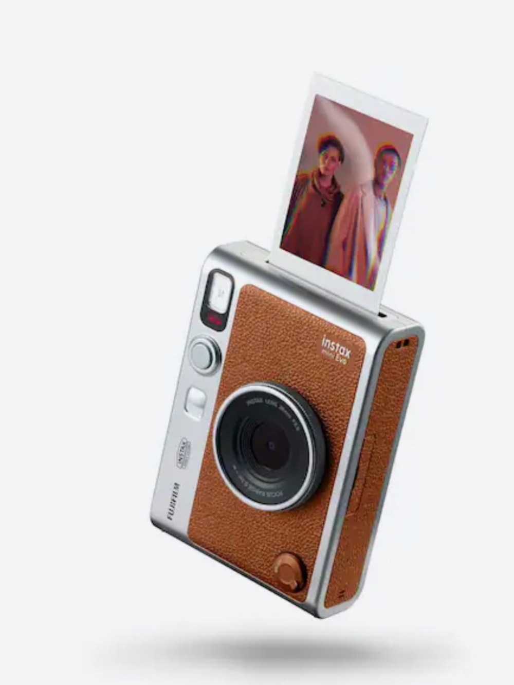 Fujifilm - instax mini Evo Instant Film Camera - Brown